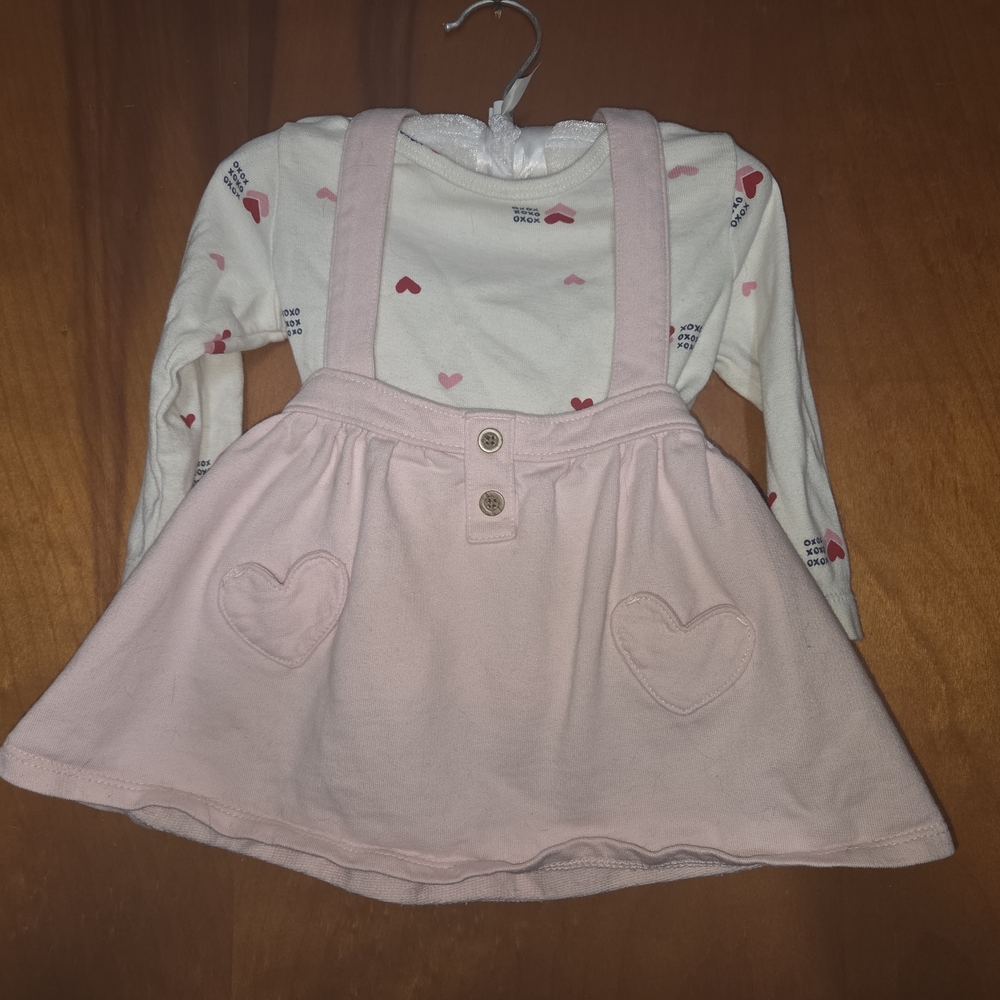 Carter's Pink and White Kids Matching Set